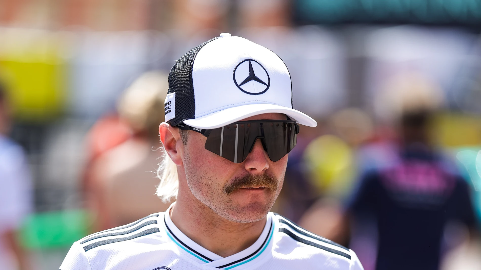 BOTTAS Valtteri (fin), Mercedes AMG F1 Team Reserve Driver, action during the Formula 1 Tag Heuer Grand Prix de Monaco, 8th round of the 2025 FIA Formula One World Championship from May 23 to 25, 2025 on the Circuit de Monaco, in Monte-Carlo, Monaco - Photo Florent Gooden / DPPIAFP7 22/05/2025 ONLY FOR USE IN SPAIN