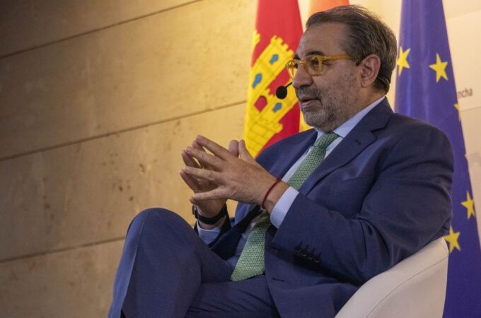 El consejero de Sanidad, Jesús Fernández Sanz 
