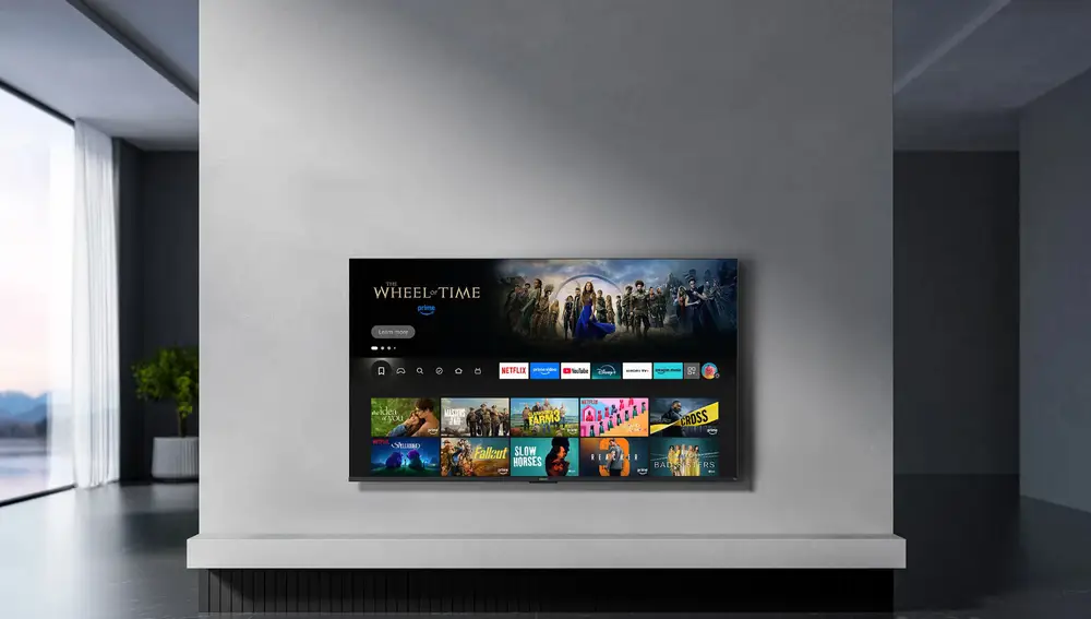 Este televisor lleva el sistema operativo Fire TV