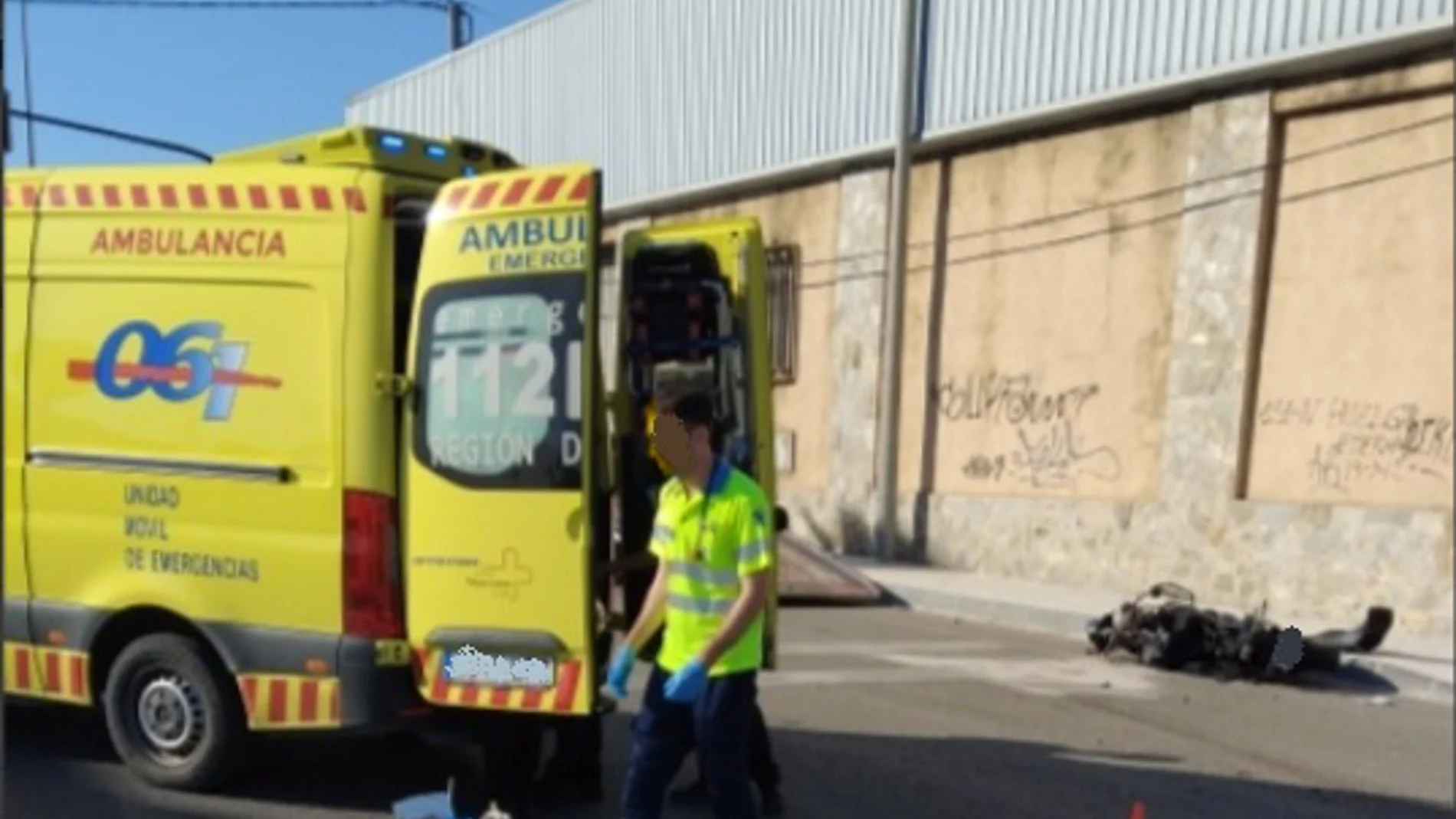 MURCIA.-Sucesos.- Fallece un hombre al chocar la moto que conducía con un tráiler en la carretera N-301A, en Molina de Segura