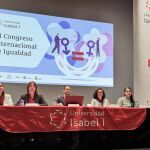De izquierda a derecha: Marina Martín Moro, Nuria Puentes Ruiz, Pablo Carrizo Aguado, Erica Florina Carmona Bayona y Andrea Cabezas Mateos