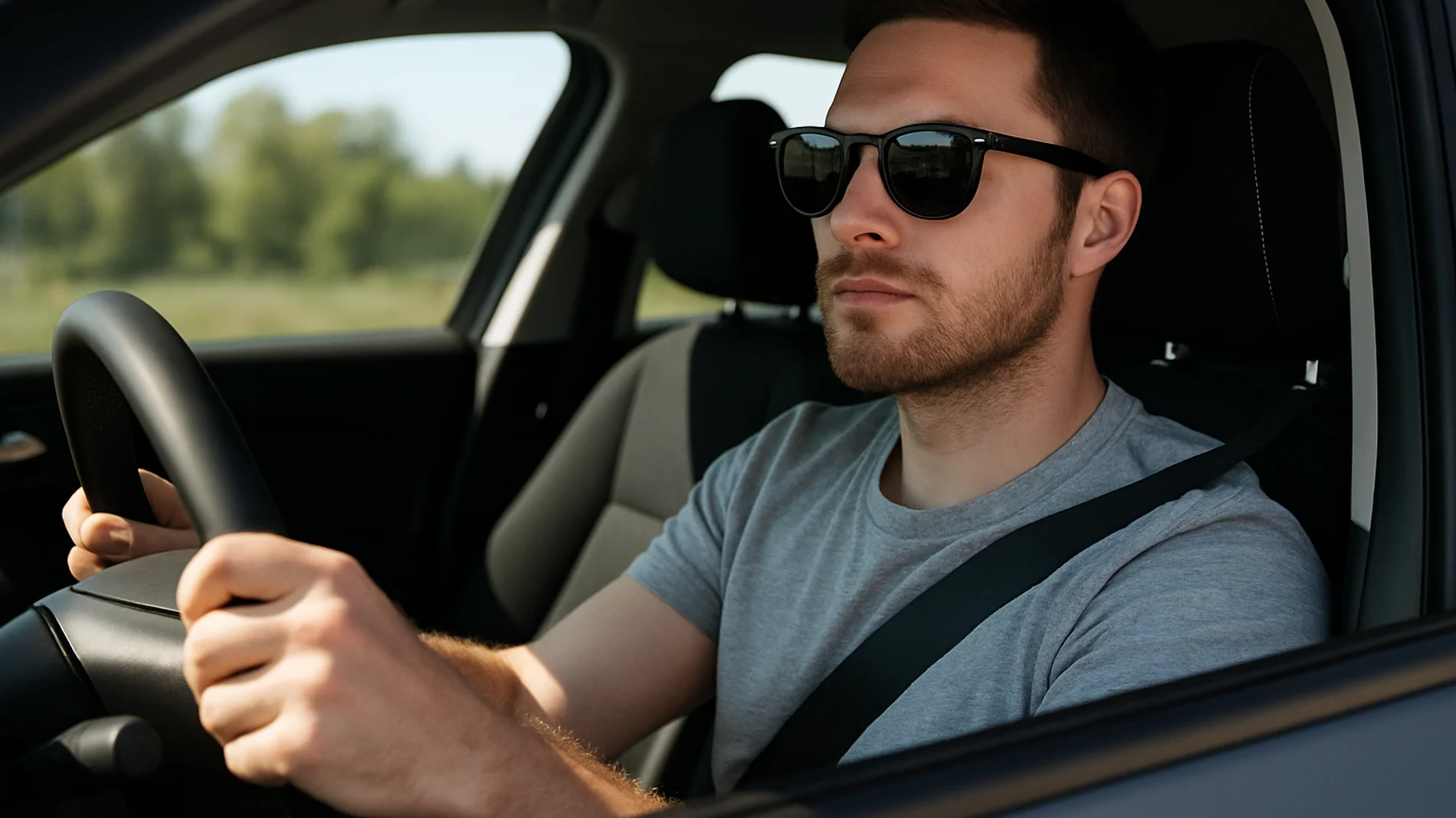 Las gafas de sol que no puedes llevar al volante: multas de hasta 200 euros
