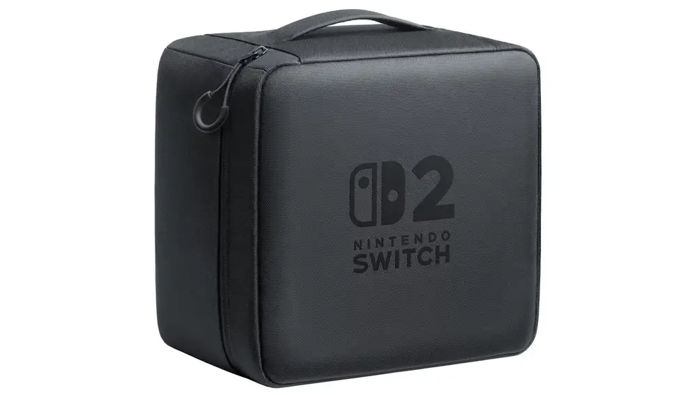 Esta funda de transporte permite guardar la consola, los Joy-Con 2, la base de Nintendo Switch 2 y mucho más