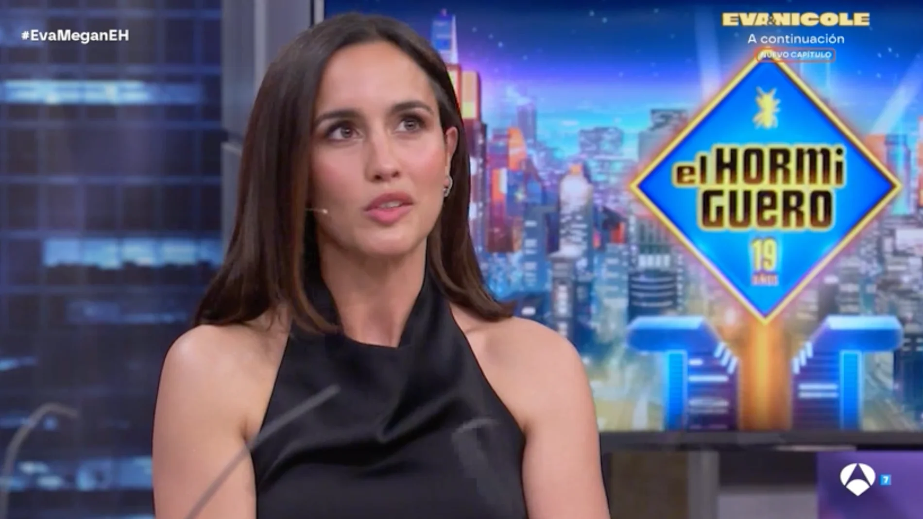 Captura de Megan Montaner en 'El Hormiguero'
