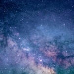 Fotografía de una galaxia