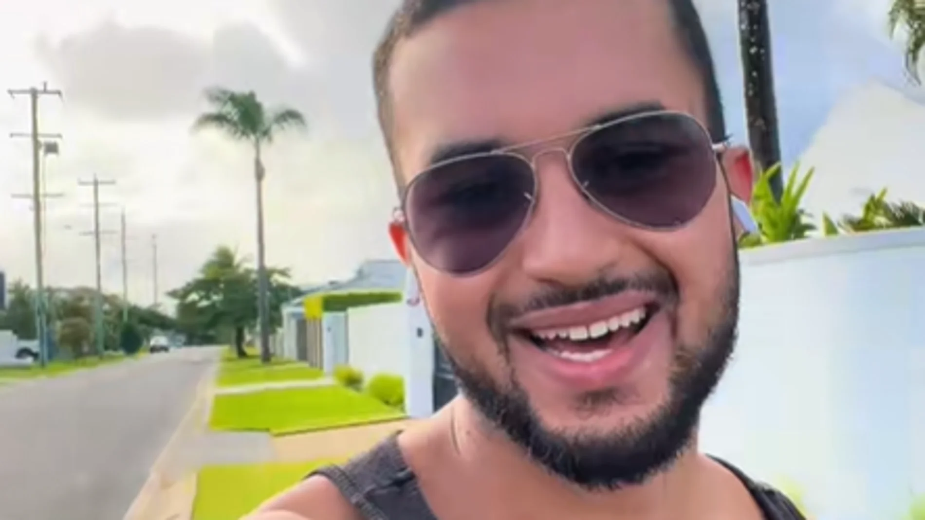 Tarik Chekrouni durante su vídeo