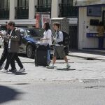 MADRID.-AMP.- Las pernoctaciones hoteleras en Madrid crecen un 6,8% en abril, con una escalada de los precios de un 12,2%