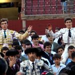 Los novilleros Javier Zulueta y Manuel Quintana triunfan en el inicio de feria de Cordoba