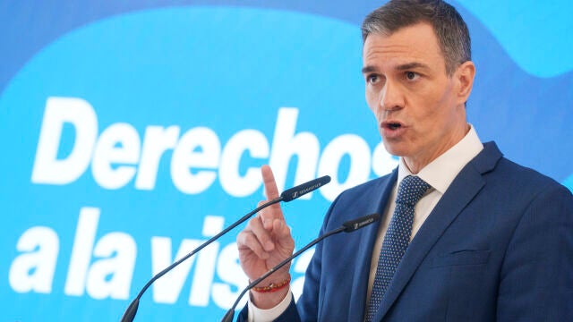 El presidente del Gobierno, Pedro Sánchez