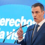 El presidente del Gobierno, Pedro Sánchez