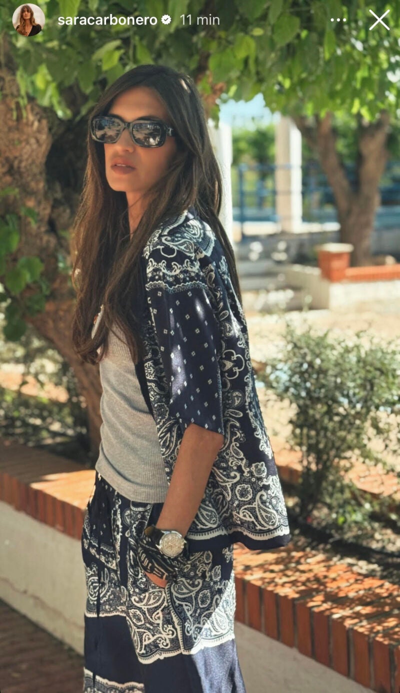 El look de Sara Carbonero.