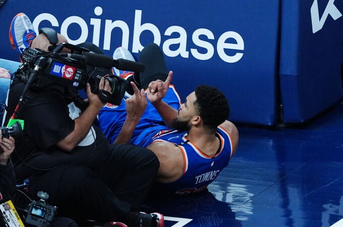 Karl Anthony-Towns fue decisivo en la victoria de los Knicks en el tercer partido de la final del Este
