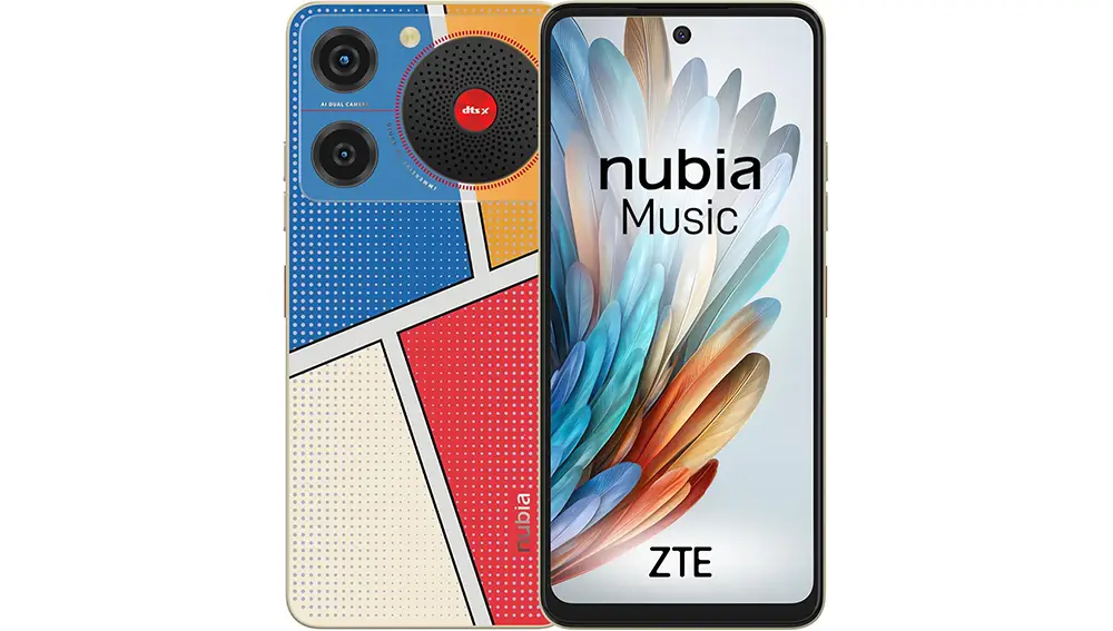 El ZTE Nubia Music es un teléfono que funciona como un altavoz portátil y ahora está a mitad de precio