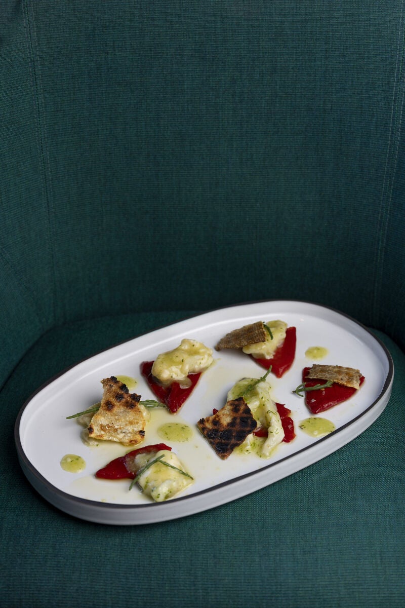 Cocochas de bacalao al carbón