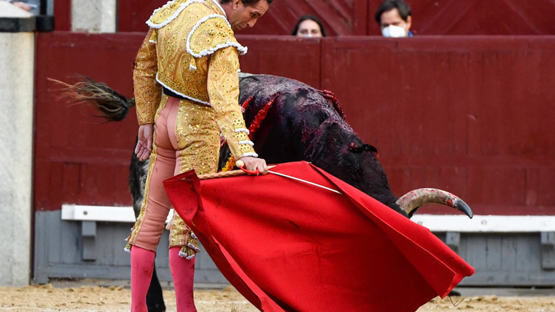 Álvaro de la Calle, en Las Ventas