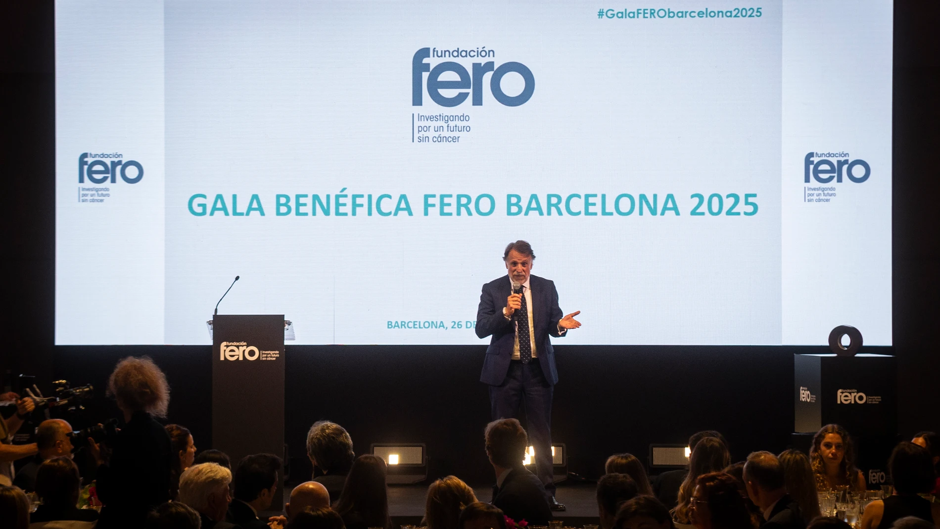 El presidente del Grupo Planeta y patrono de la Fundación FERO, José Creuheras