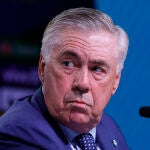 Presentación de Carlo Ancelotti como nuevo entrenador de la selección de fútbol de Brasil