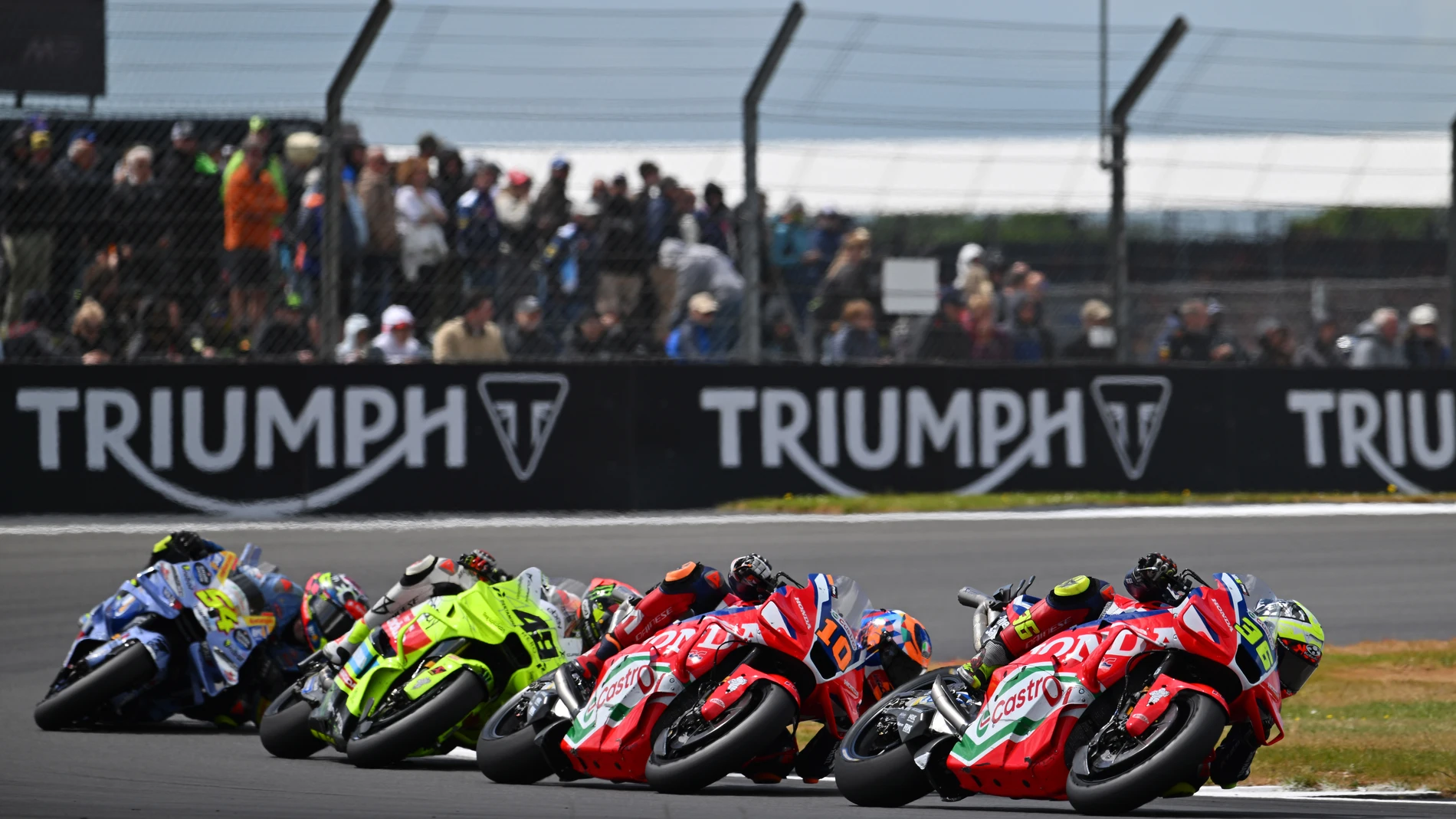 36 MIR Joan (spa), Honda Racing, Honda RC213V, action during the 2025 MotoGP Tissot Grand Prix of the United Kingdom on the Silverstone Circuit from May 23 to 25, 2025, in Silverstone, United Kingdom - Photo Studio Milagro / DPPIAFP7 25/05/2025 ONLY FOR USE IN SPAIN