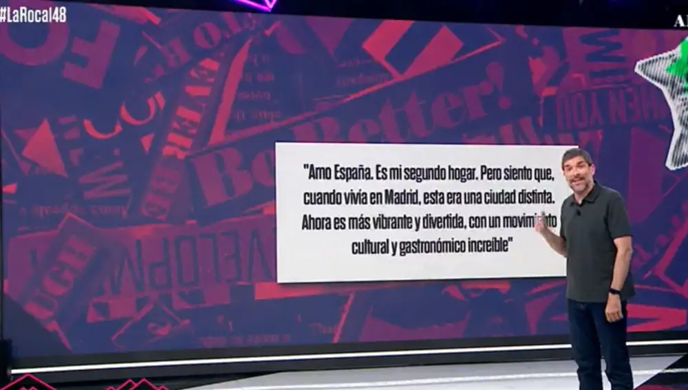 Nacho García en el programa 'La Roca'