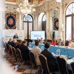 El alcalde de Málaga, Francisco de la Torre, interviene en el marco del Foro Málaga Metrópolis Global 