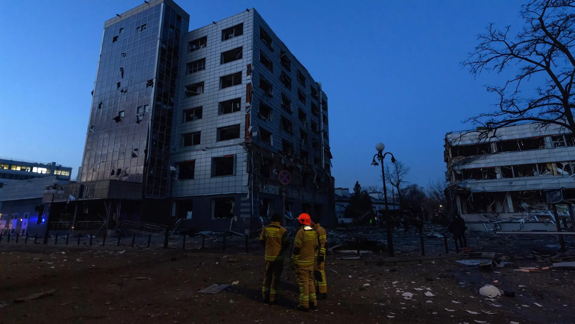 Ucrania.- Ucrania acusa a Rusia de atacar Kiev con drones por tercera noche consecutiva