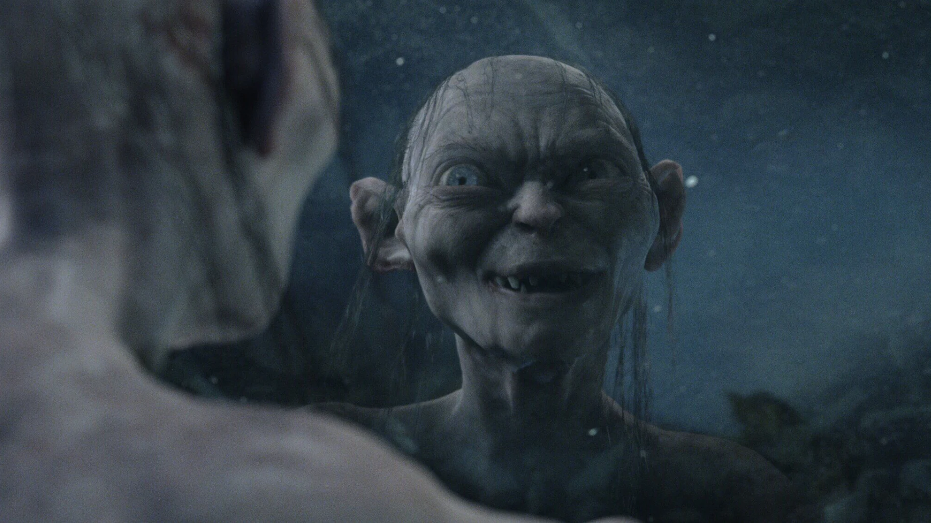 Andy Serkis vuelve a interpretar a Gollum en esta nueva entrega de la franquicia