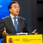 Visita del ministro de Exteriores alemán Johann David