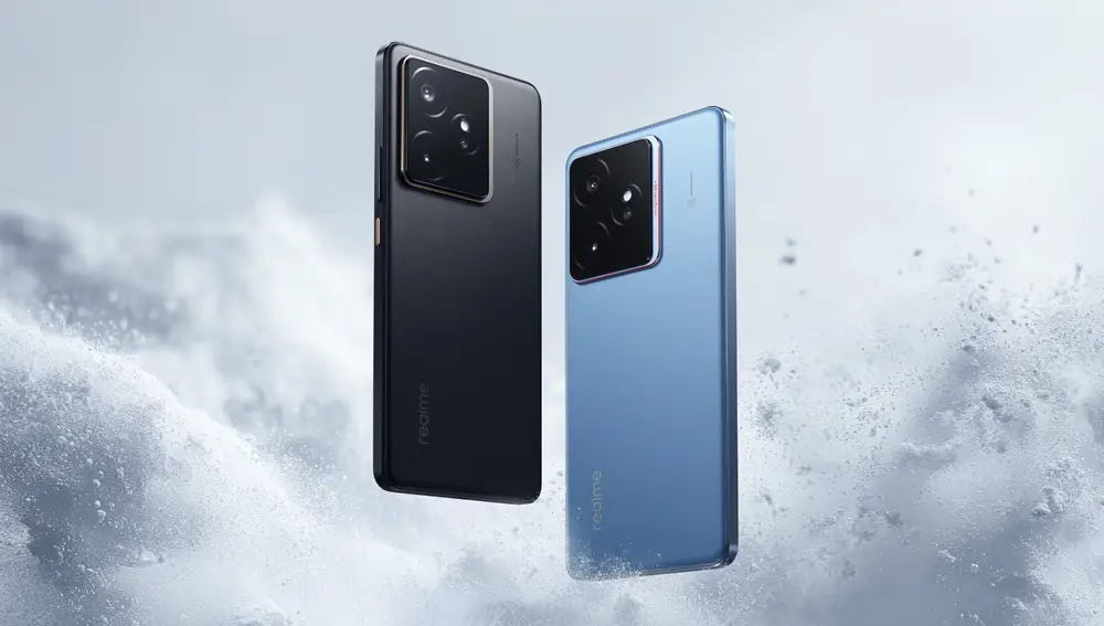 El nuevo realme GT 7 en sus dos tonalidades disponibles
