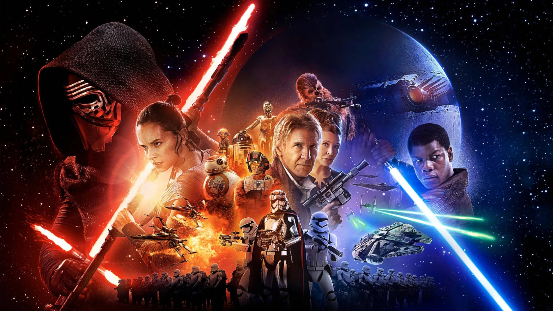 Creada por George Lucas, 'Star Wars' revolucionó el cine desde su estreno en 1977