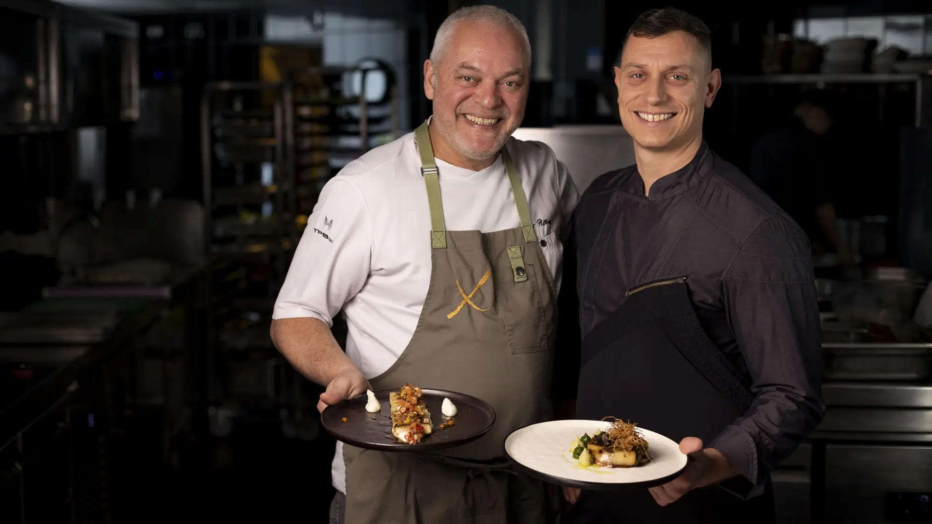 Xavier Pellicer y Stefanno Pinna. Hotel W Barcelona