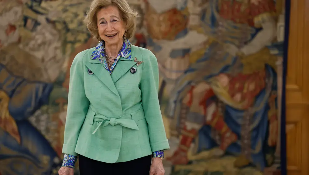 La reina Sofía recibe en audiencia a una representación de la Confederación de Alzheimer CEAFA