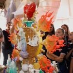 La hoguera oficial adulta se titula Identidad y es obra del artista Pedro Espadero
