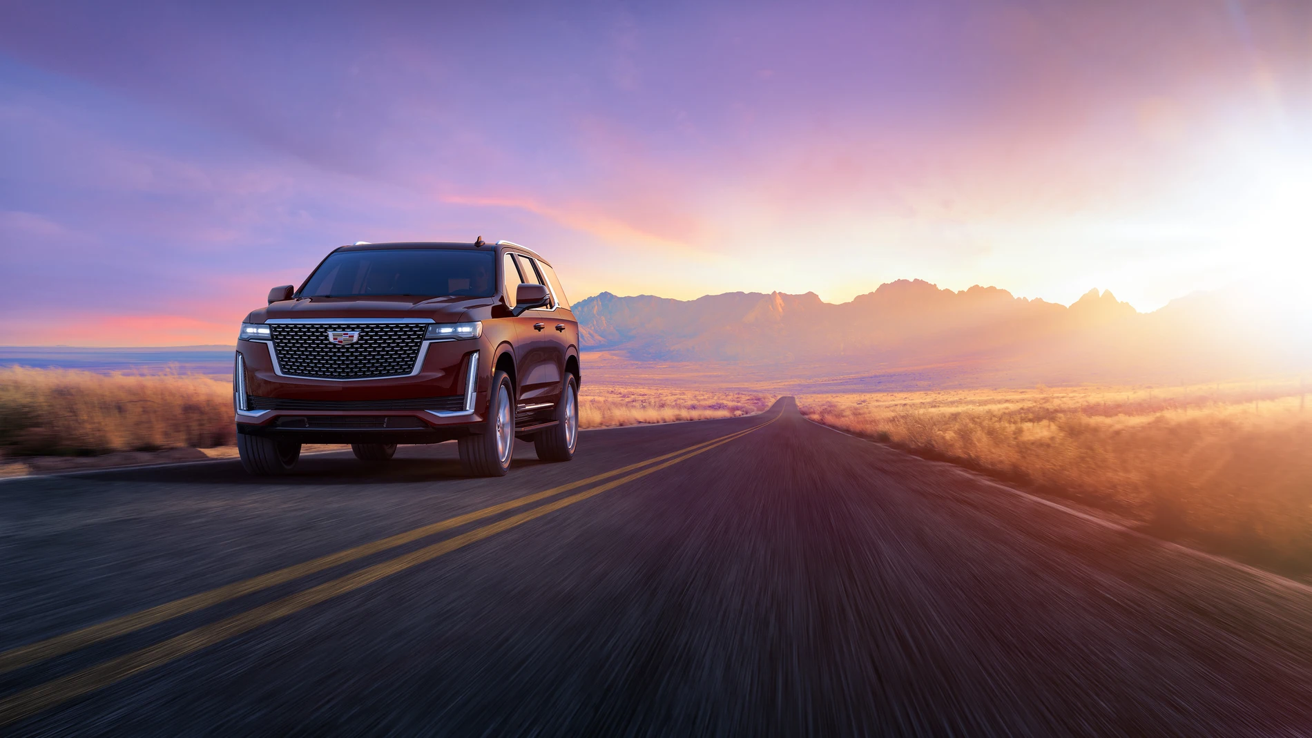 Cadillac escalade ¡¡qué grande es América!!