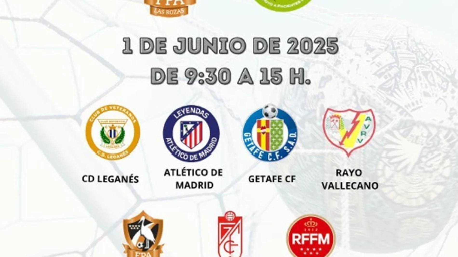FPA Las Rozas reúne a un centenar de leyendas del fútbol en su torneo benéfico a favor de enfermos oncológicos