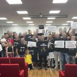 La Policía Local de Sant Adriá protesta en bloque contra la alcaldesa