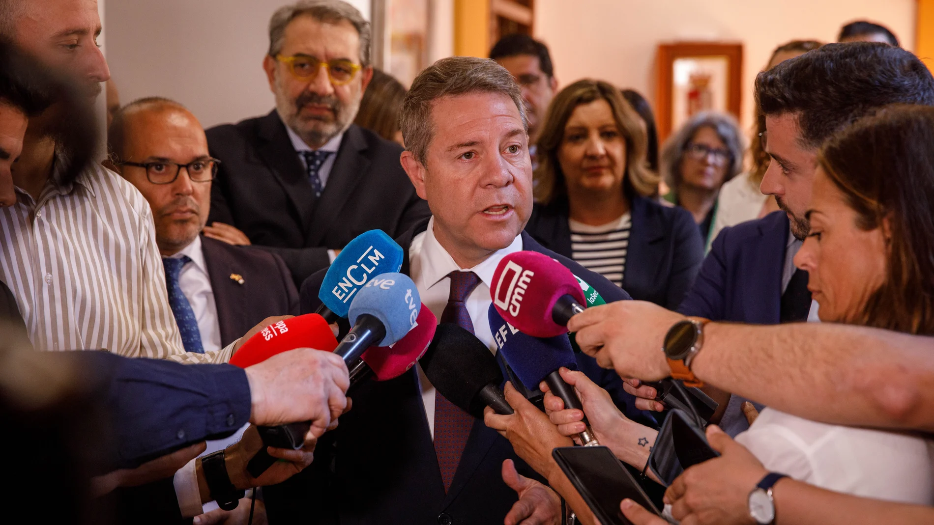 Page exhorta a la dirección nacional del PSOE a presentar una querella criminal ante las acusaciones contra el Gobierno