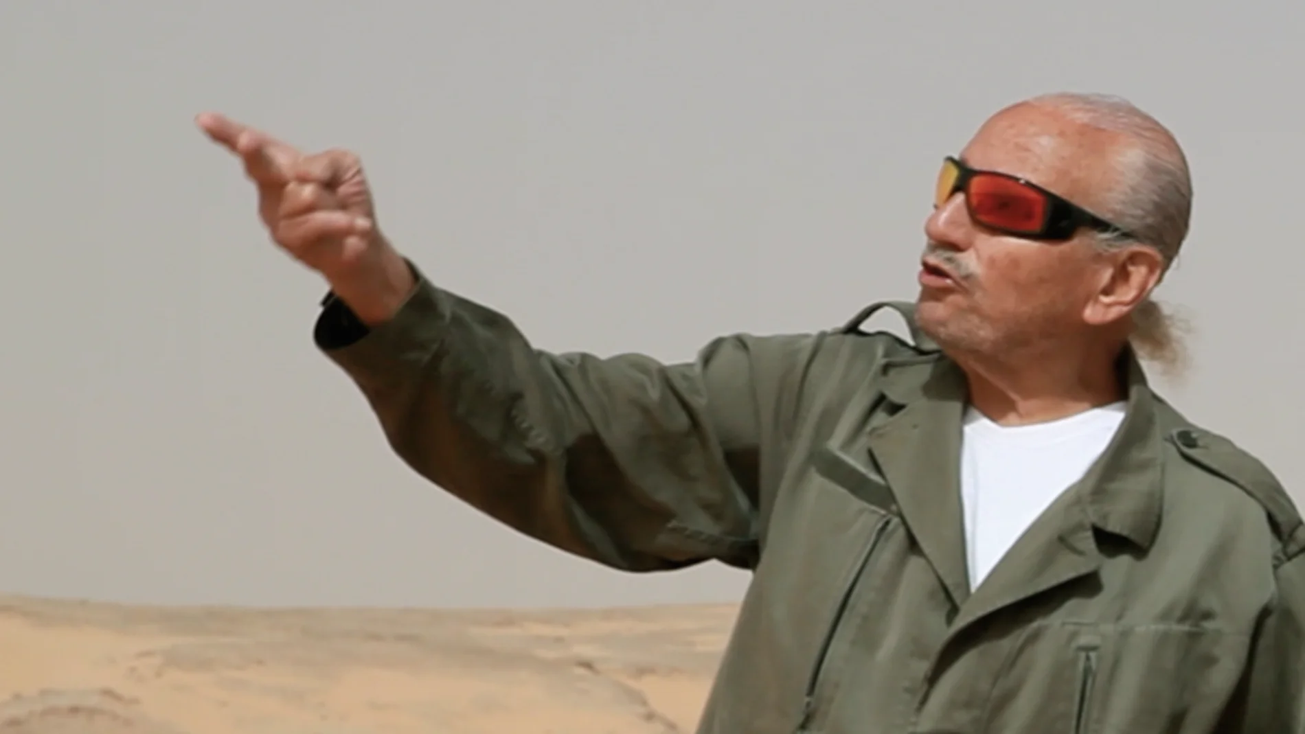El cineasta Mohammed Lakhdar-Hamina