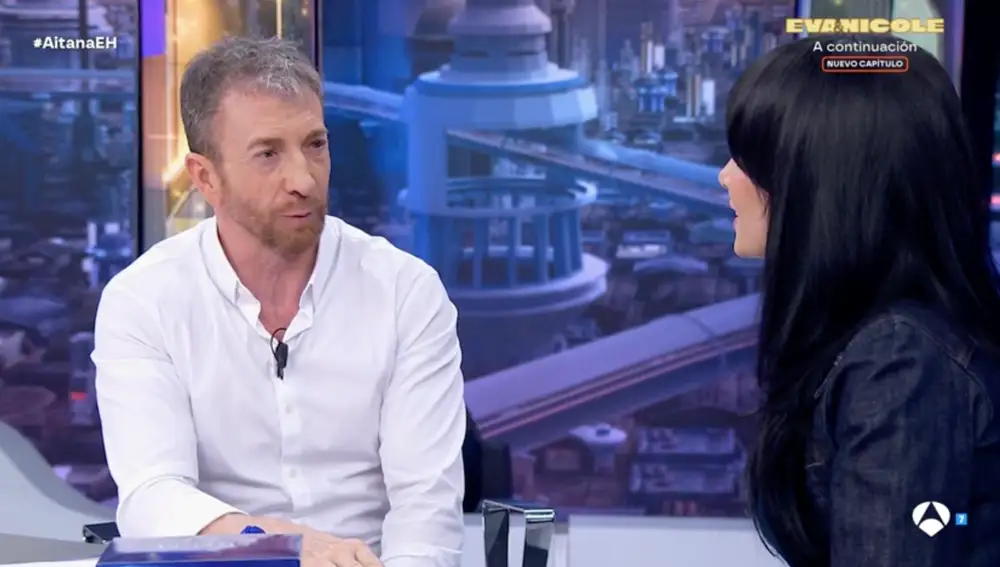 Captura Aitana y Pablo Motos en 'El Hormiguero'