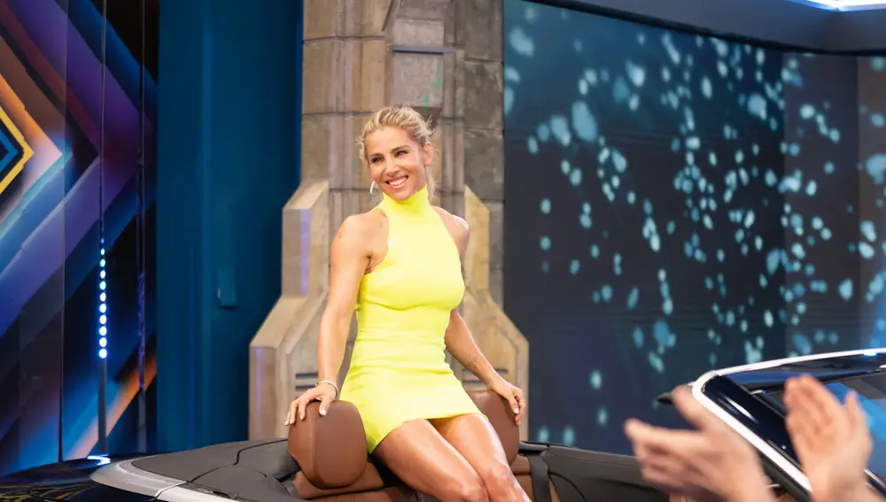 El look de Elsa Pataky en 'El Hormiguero'.
