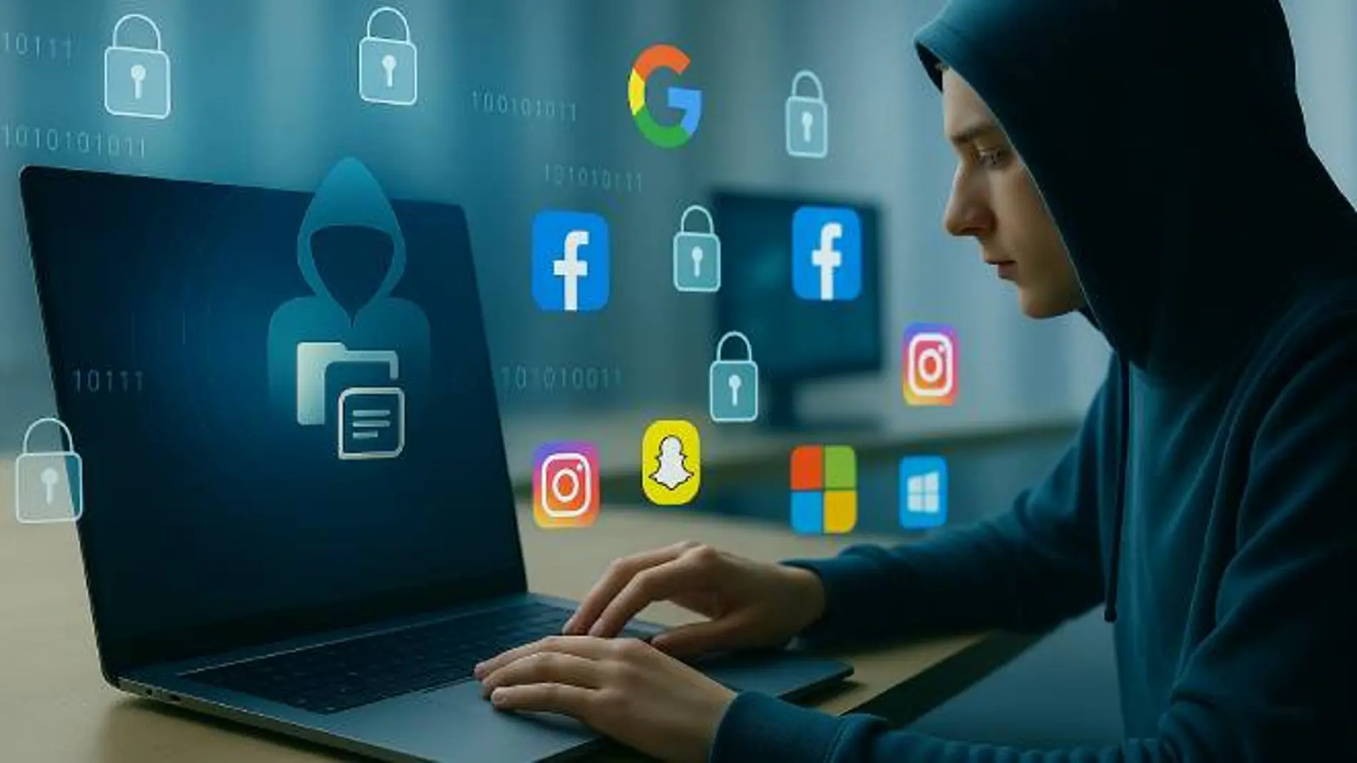 Filtración masiva de 184 millones de contraseñas para Google, Instagram, Facebook, Apple, Microsoft y más.