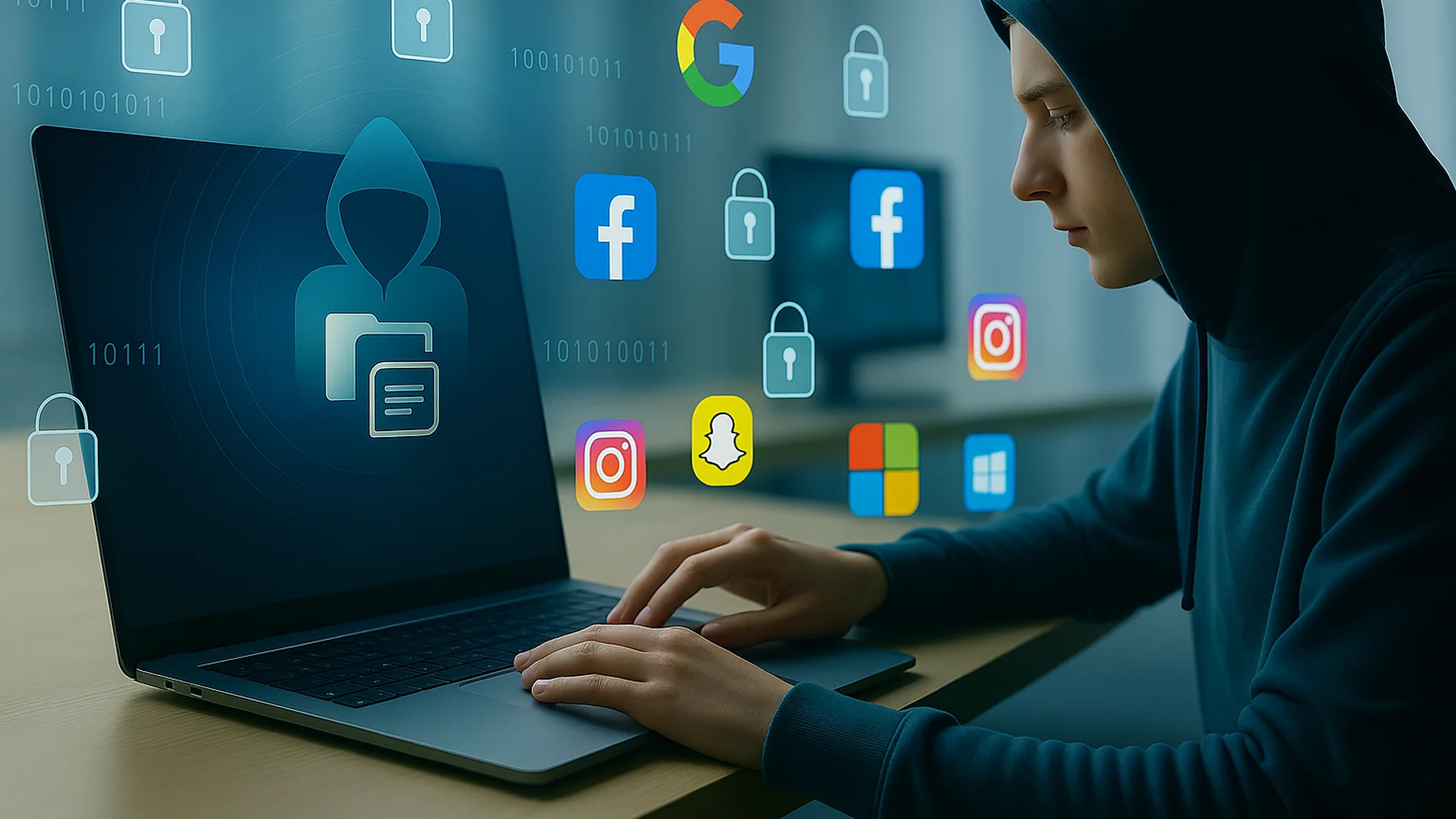 Filtración masiva de 184 millones de contraseñas para Google, Instagram, Facebook, Apple, Microsoft y más.