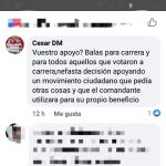 Tweet donde se recoge el texto denunciado por PP y Vox