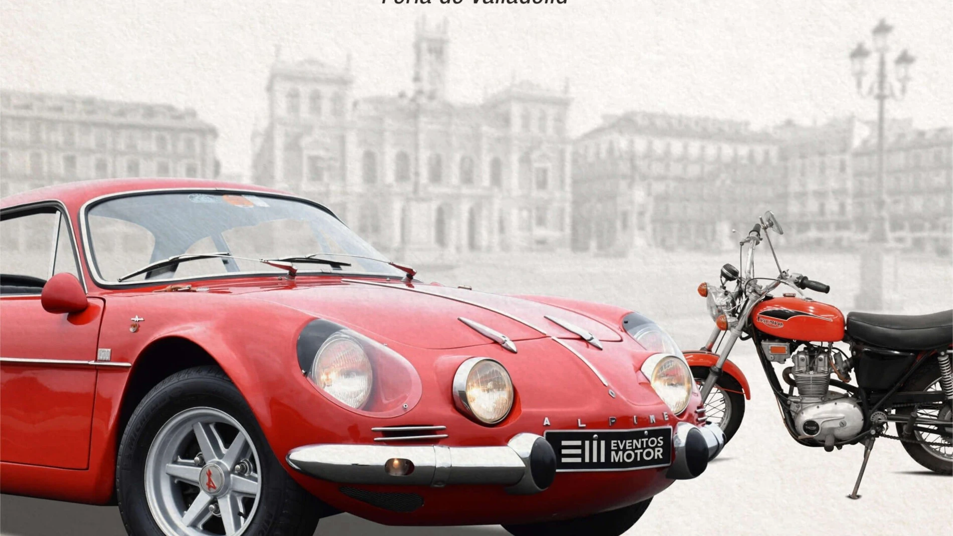 Cartel promocional de Retro Valladolid 2025, el primer Salón del vehículo clásico, de época y colecciónREMITIDA / HANDOUT por FERIA DE VALLADOLIDFotografía remitida a medios de comunicación exclusivamente para ilustrar la noticia a la que hace referencia la imagen, y citando la procedencia de la imagen en la firma29/05/2025