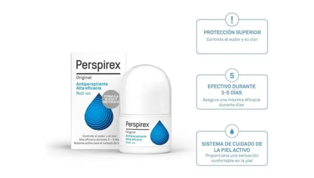 Desodorante antitranspirante Perspirex