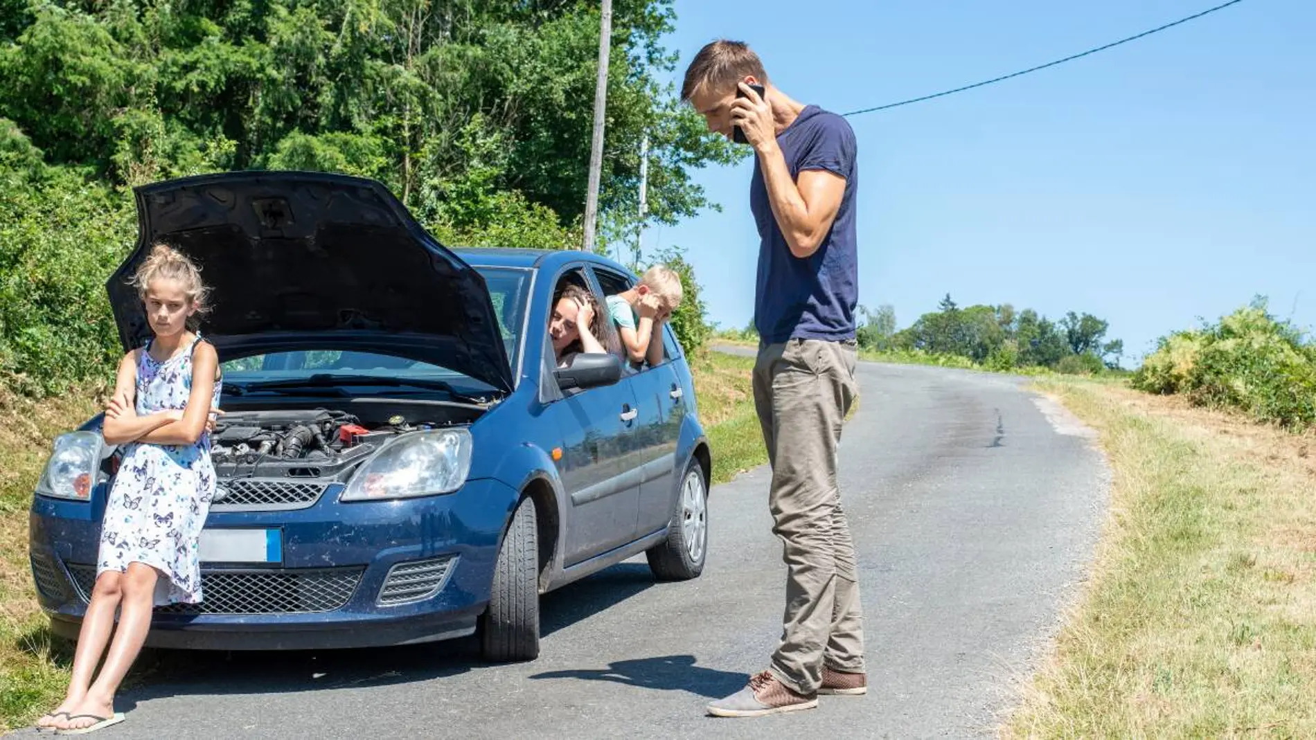 Coche sin batería