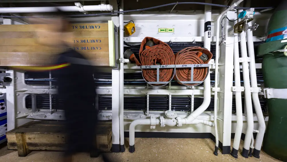 Fragata 101, Alvaro de Bazan, de la Armada Española.