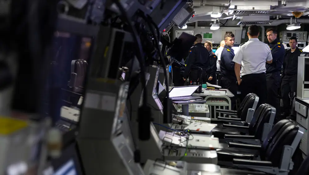 Fragata 101, Alvaro de Bazan, de la Armada Española.