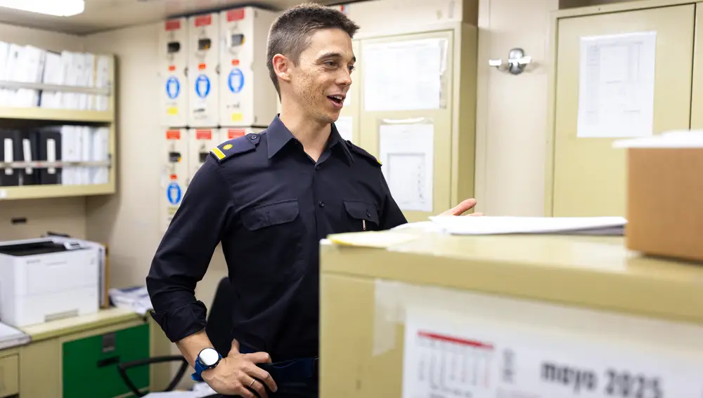 Fragata 101, Alvaro de Bazan, de la Armada Española.