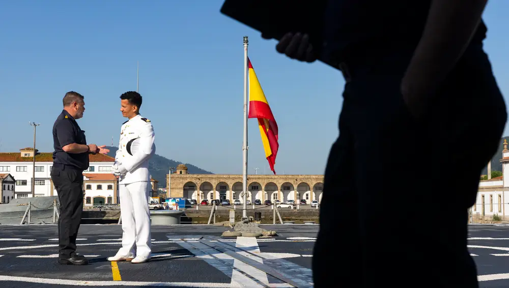 Fragata 101, Alvaro de Bazan, de la Armada Española.