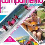 Cartel anunciador de los campamentos de verano de Ponferrada